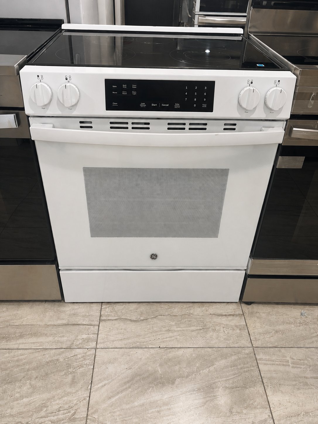 GE Slide-In Electric Range