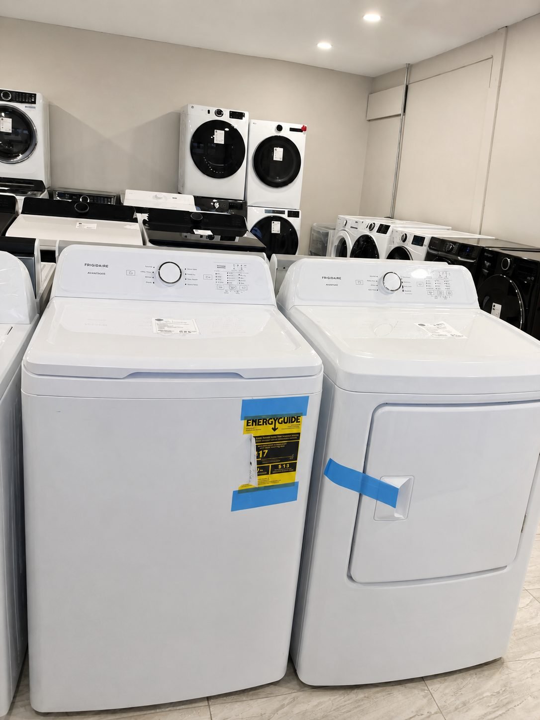 Frigidaire Top Load Washer & Dryer Pair