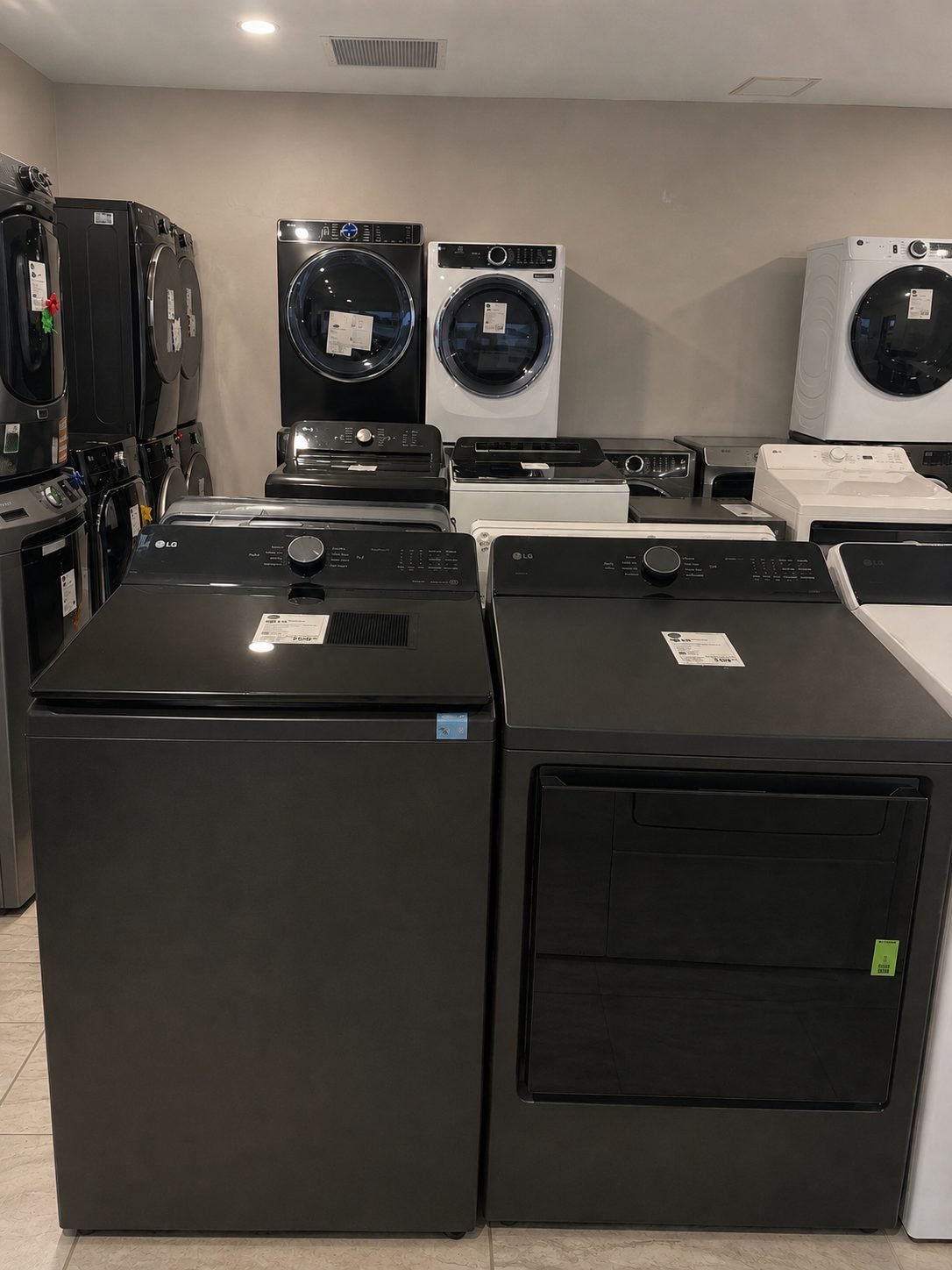 LG Top Load Washer & Dryer Pair
