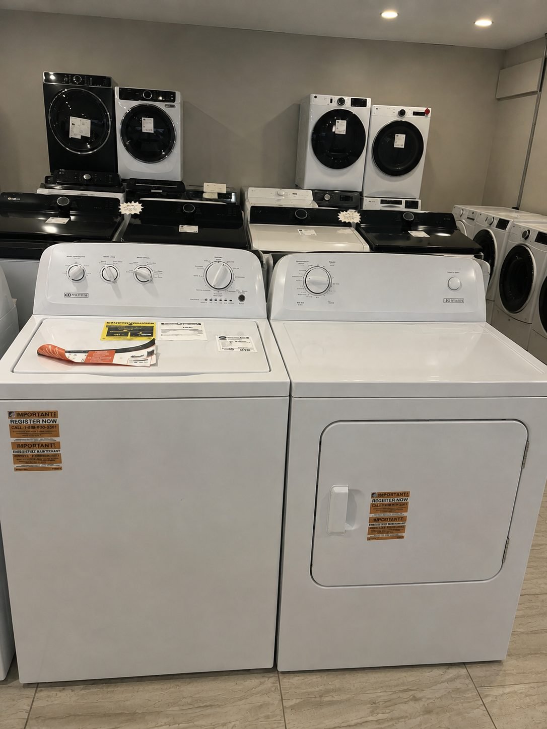 Conservator Top Load Washer & Dryer Pair