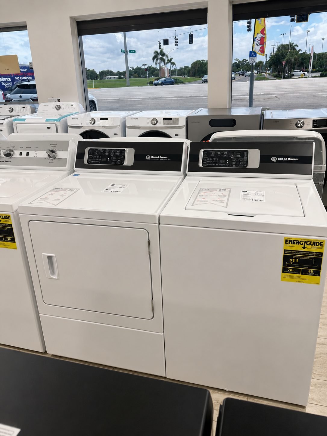 Speed Queen Top Load Washer & Dryer Pair